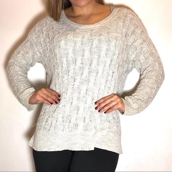 FREE PEOPLE Cable Knit Sweater - Picture 4 of 6